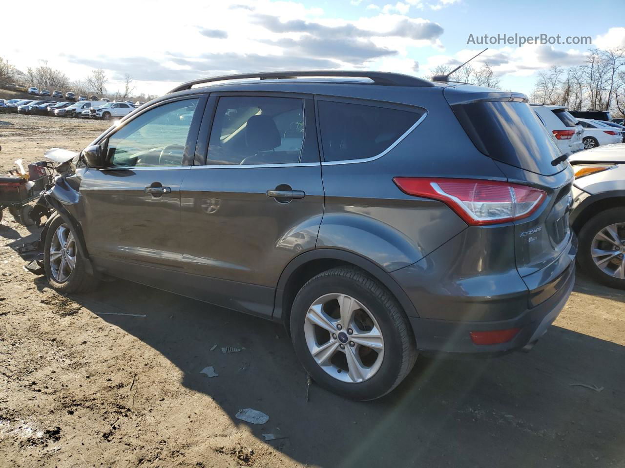 2015 Ford Escape Se Gray vin: 1FMCU9GX4FUC73173