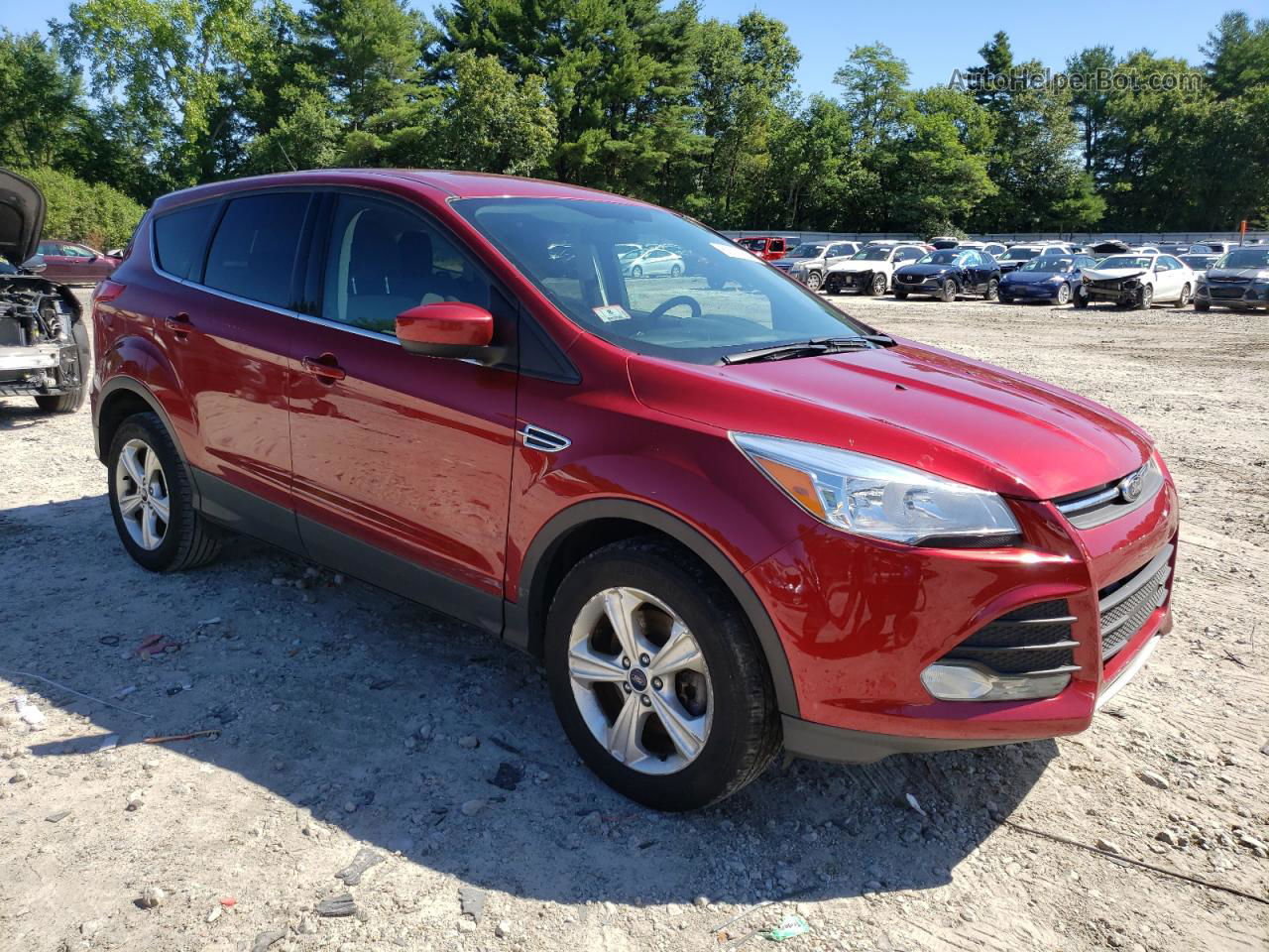 2016 Ford Escape Se Красный vin: 1FMCU9GX4GUA17312