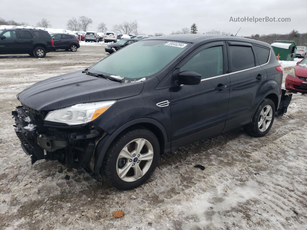 2016 Ford Escape Se Black vin: 1FMCU9GX4GUA25149