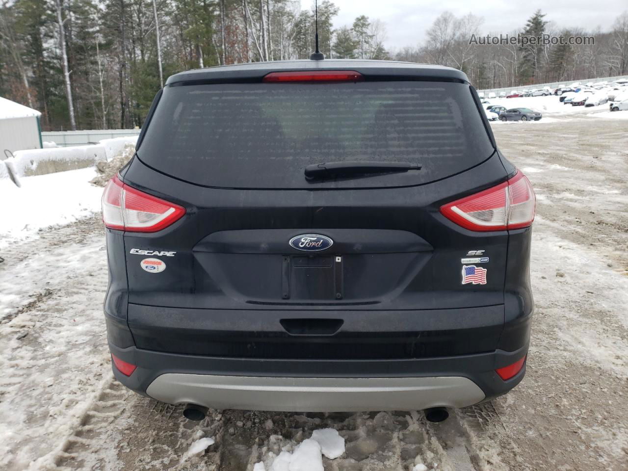 2016 Ford Escape Se Черный vin: 1FMCU9GX4GUA25149