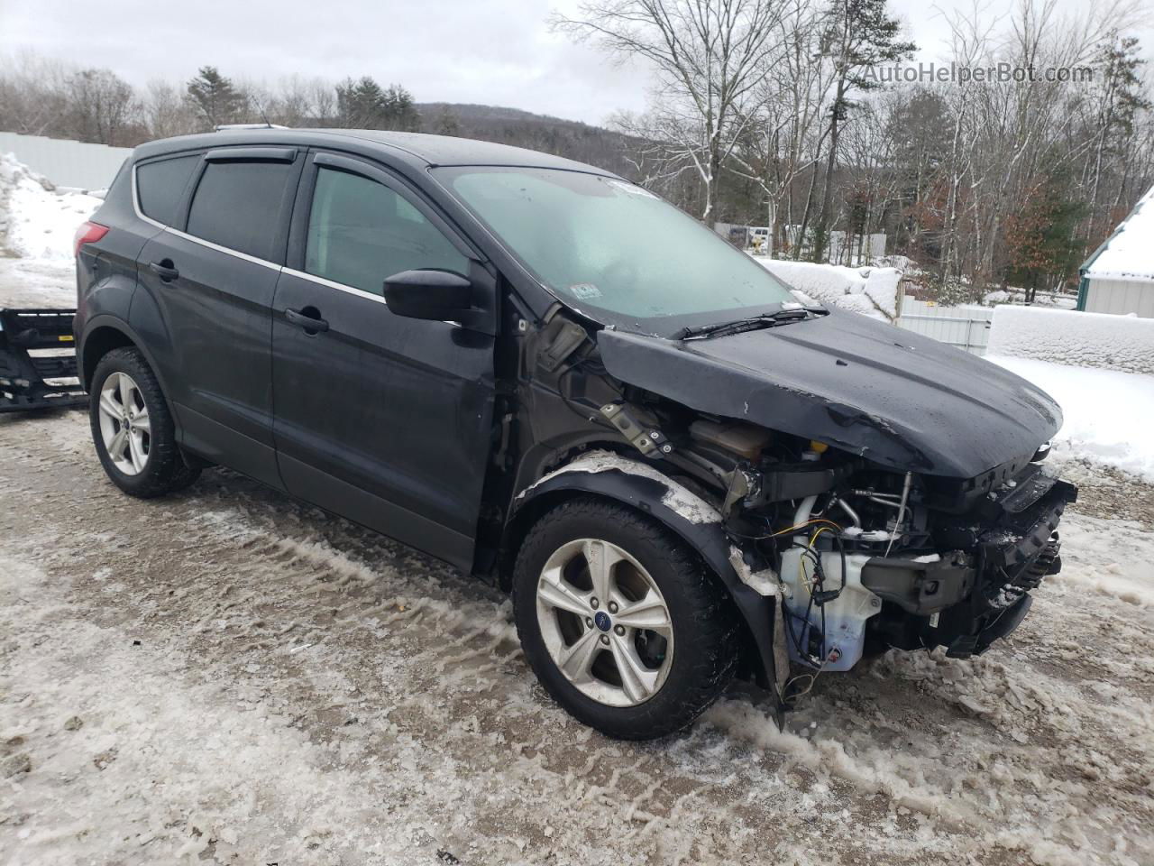 2016 Ford Escape Se Black vin: 1FMCU9GX4GUA25149