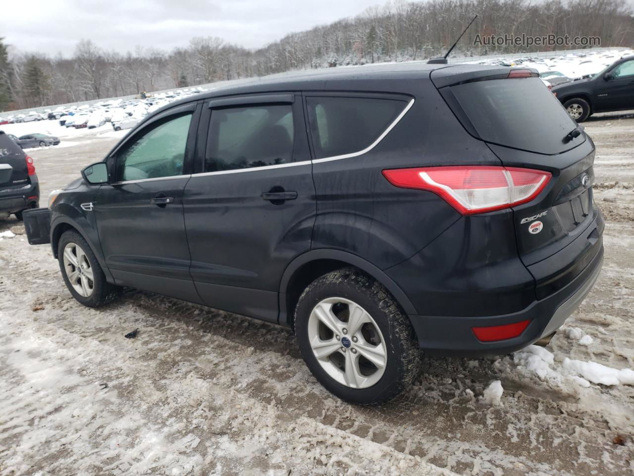 2016 Ford Escape Se Черный vin: 1FMCU9GX4GUA25149