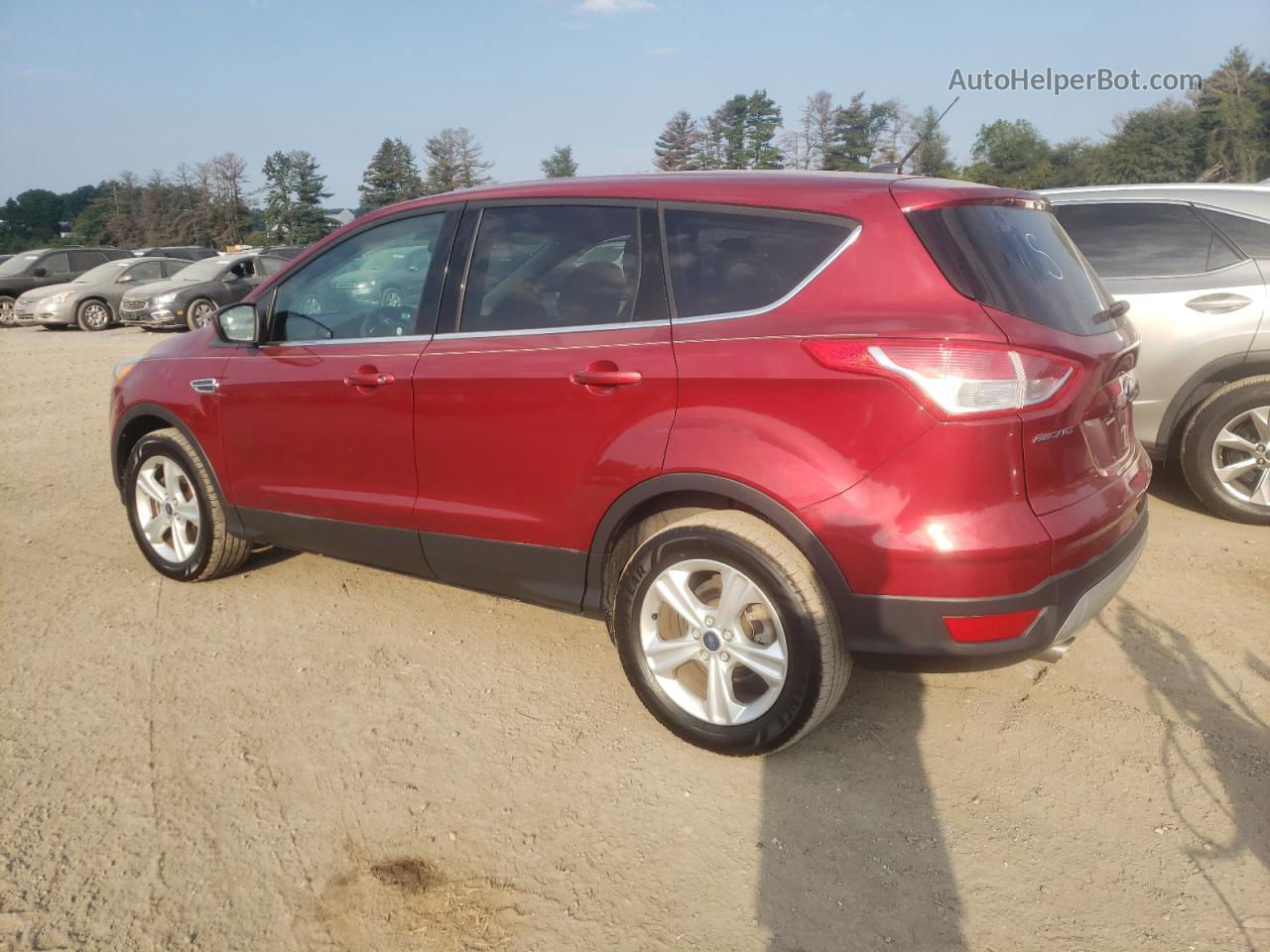 2016 Ford Escape Se Red vin: 1FMCU9GX4GUA61701