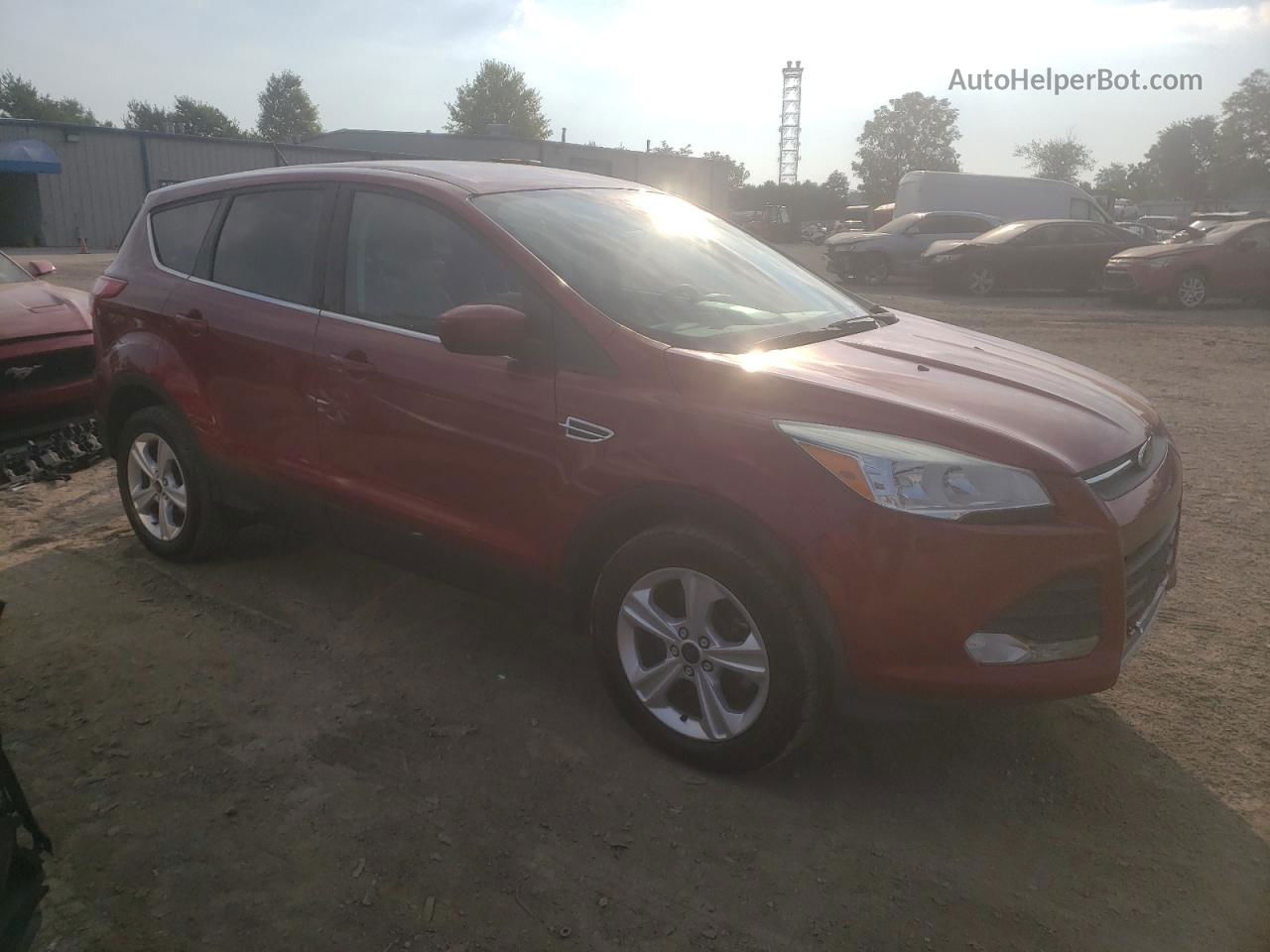 2016 Ford Escape Se Red vin: 1FMCU9GX4GUA61701