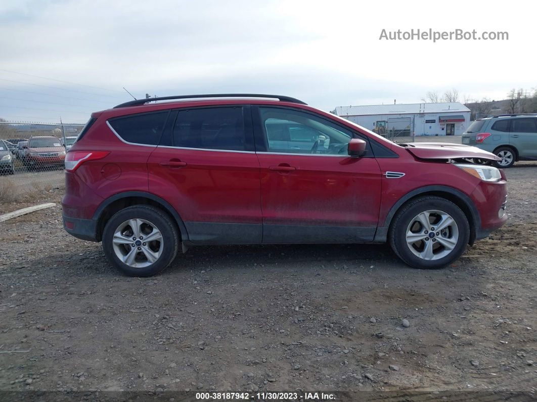 2016 Ford Escape Se Red vin: 1FMCU9GX4GUA98781