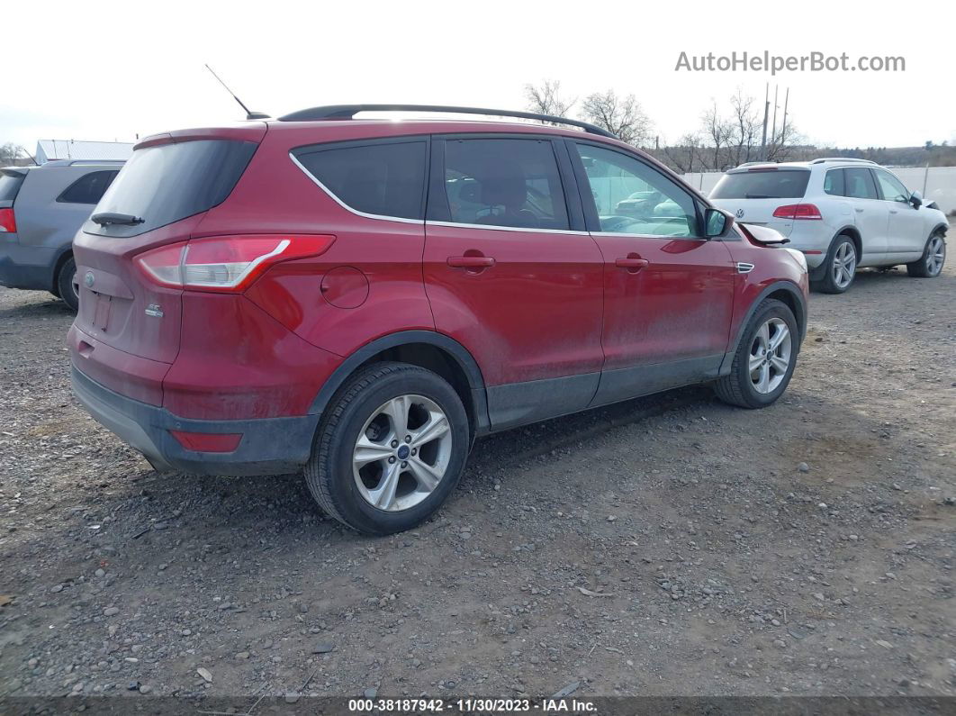 2016 Ford Escape Se Red vin: 1FMCU9GX4GUA98781