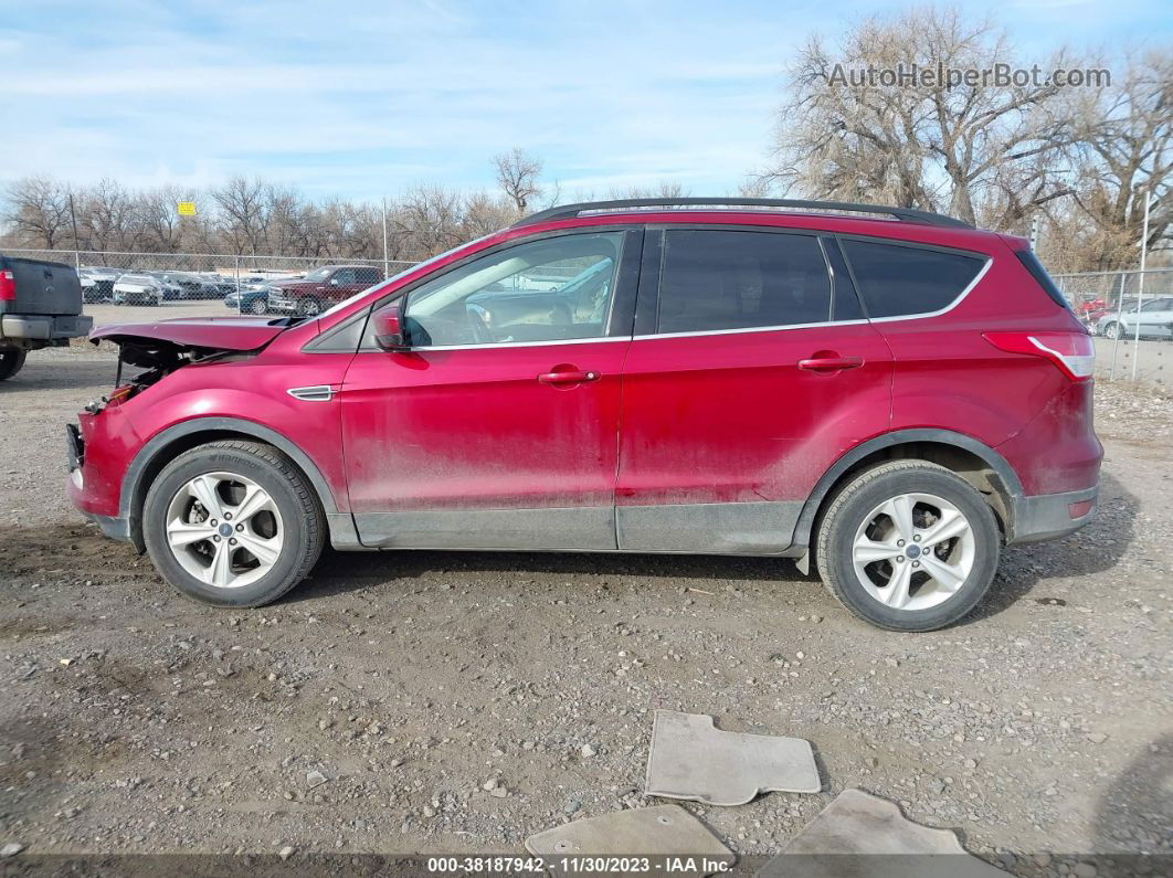 2016 Ford Escape Se Red vin: 1FMCU9GX4GUA98781