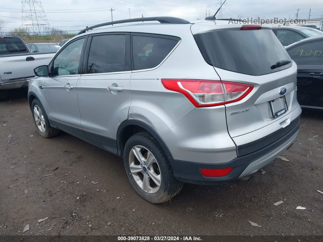 2016 Ford Escape Se Silver vin: 1FMCU9GX4GUB22237