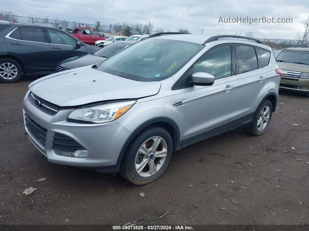 2016 Ford Escape Se Silver vin: 1FMCU9GX4GUB22237