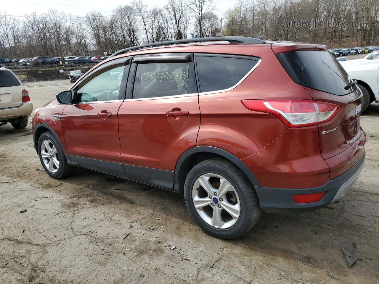 2016 Ford Escape Se Burgundy vin: 1FMCU9GX4GUB50393