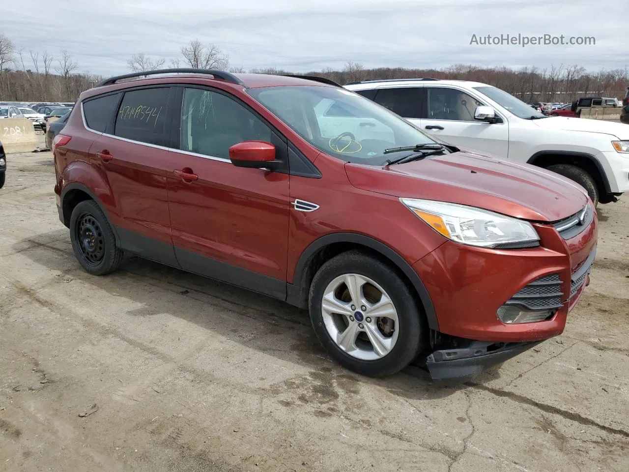 2016 Ford Escape Se Бордовый vin: 1FMCU9GX4GUB50393