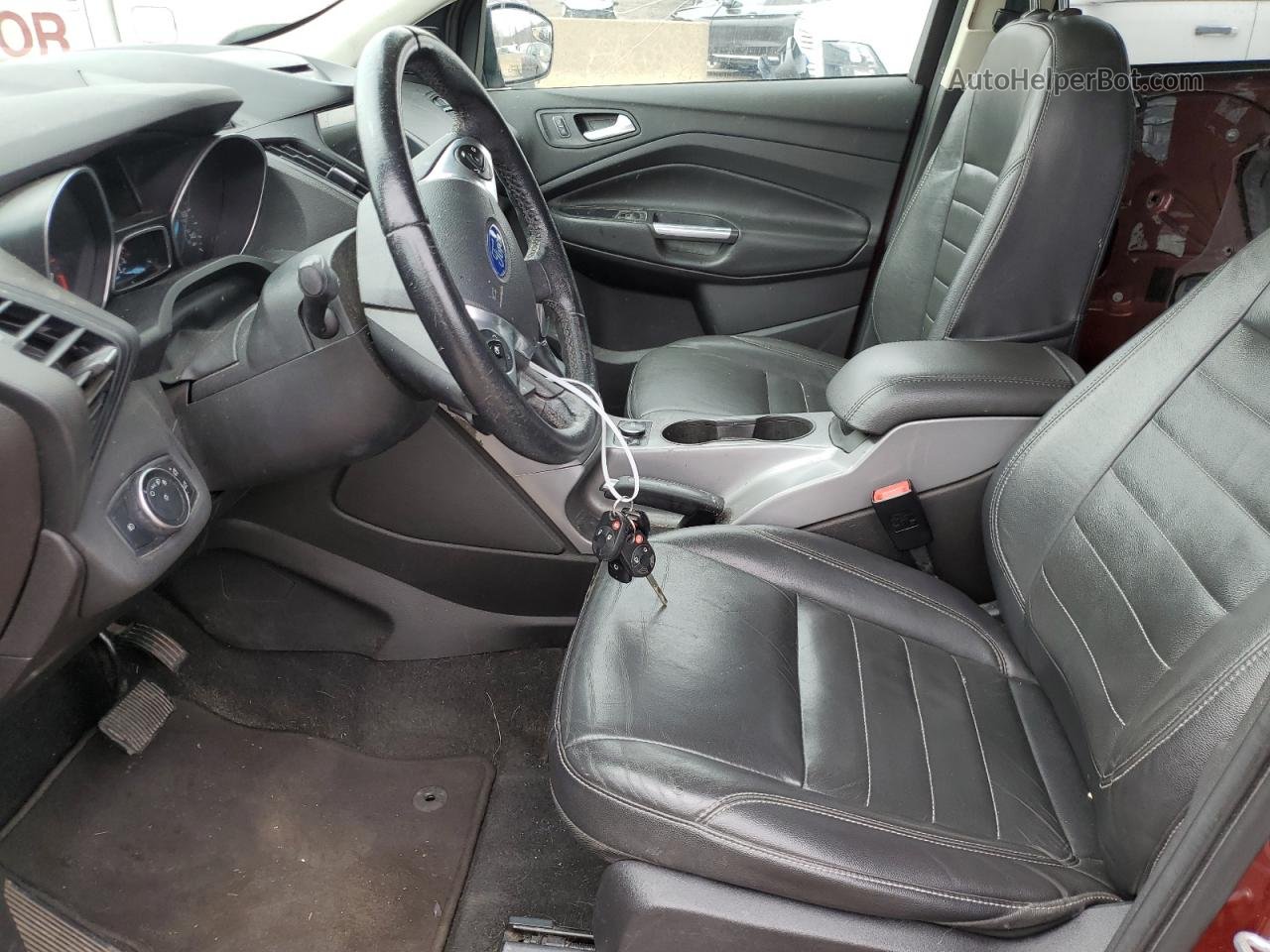 2016 Ford Escape Se Бордовый vin: 1FMCU9GX4GUB50393