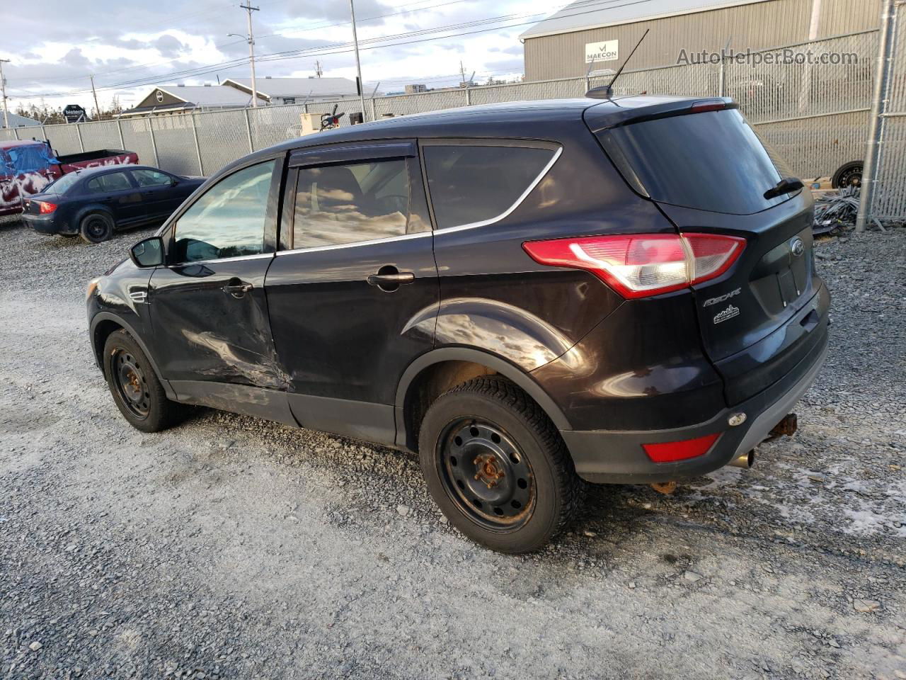 2013 Ford Escape Se Черный vin: 1FMCU9GX5DUA75781