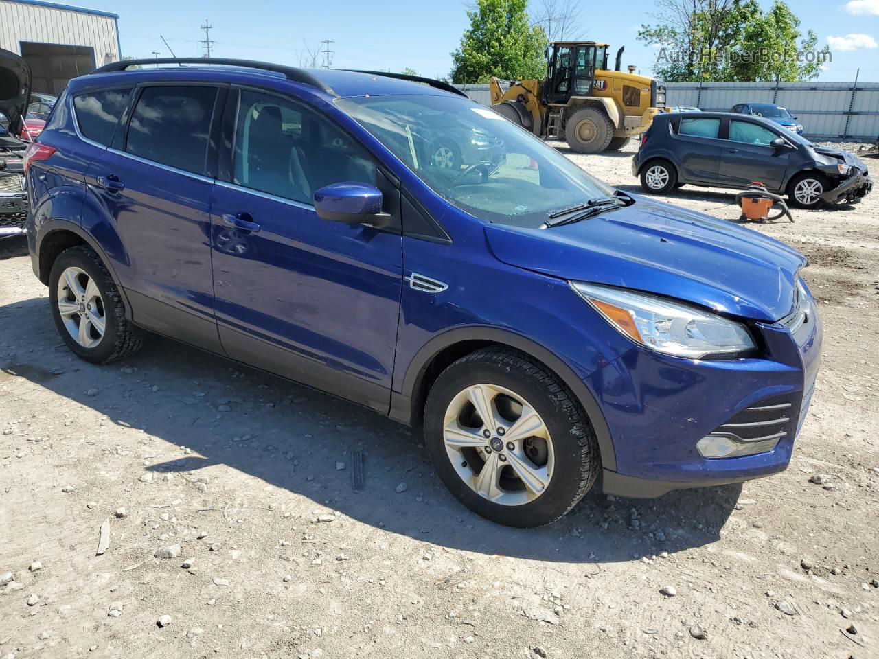 2014 Ford Escape Se Синий vin: 1FMCU9GX5EUB13429