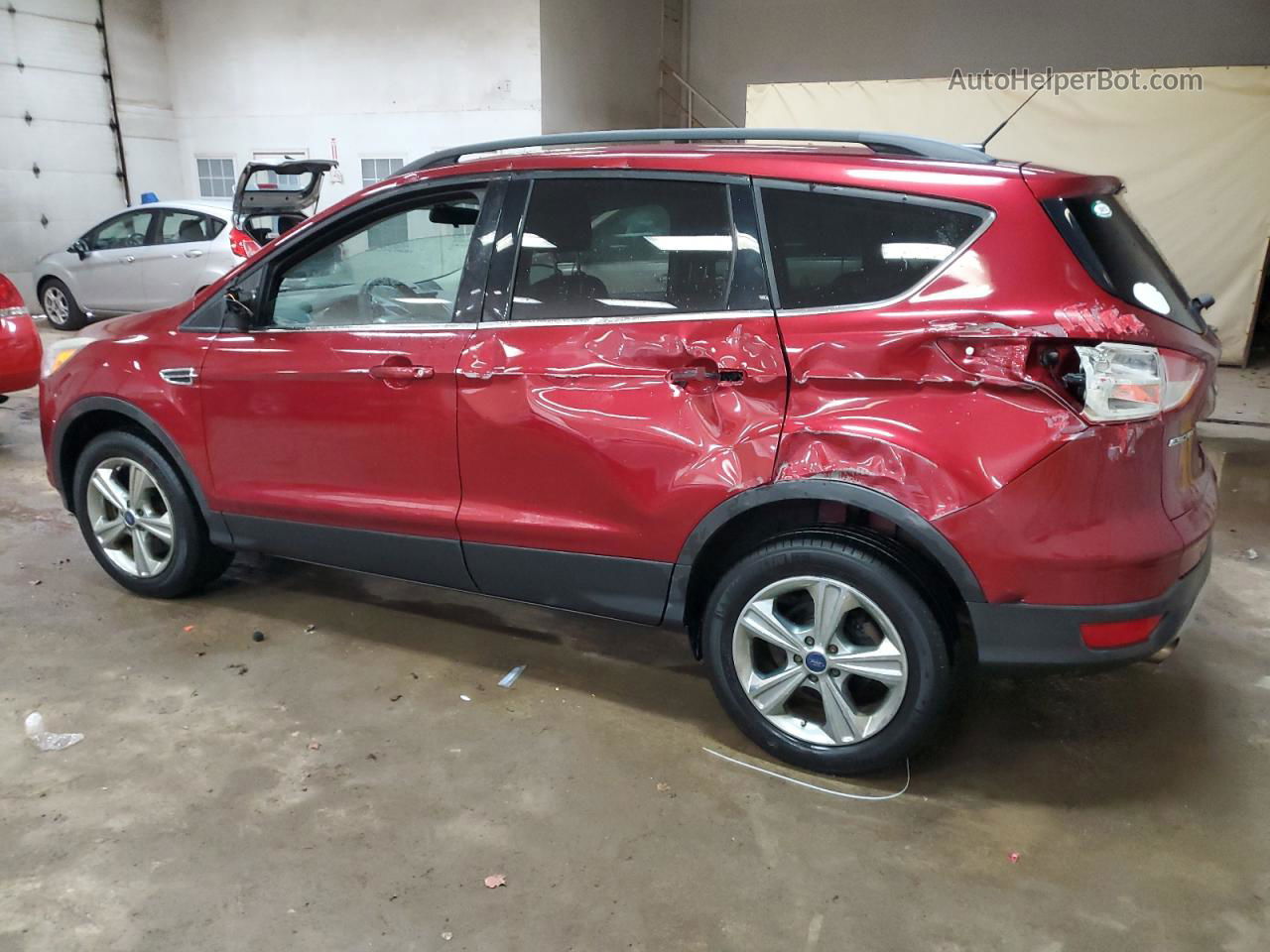 2014 Ford Escape Se Red vin: 1FMCU9GX5EUD19317