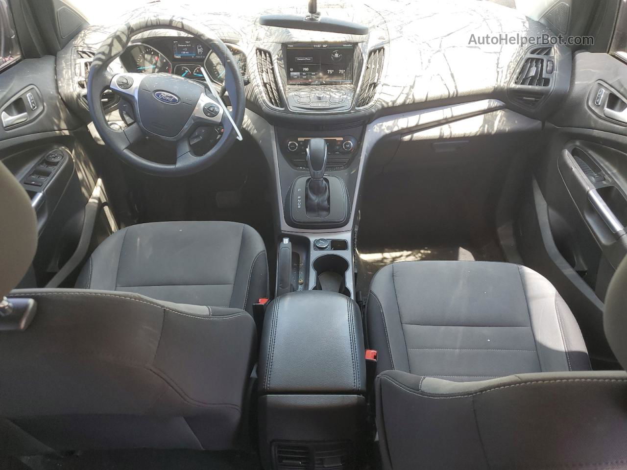 2014 Ford Escape Se Silver vin: 1FMCU9GX5EUD67111