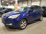 2014 Ford Escape Se Blue vin: 1FMCU9GX5EUE12869