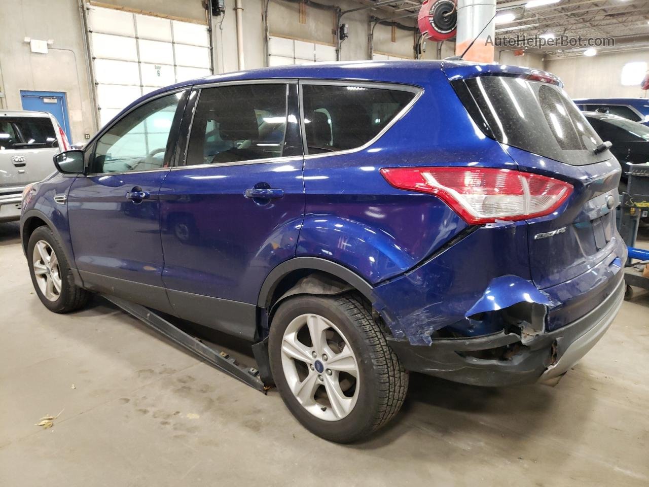 2014 Ford Escape Se Синий vin: 1FMCU9GX5EUE12869