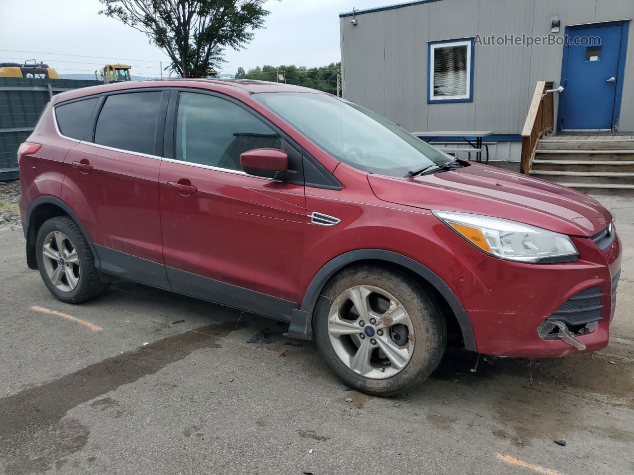 2014 Ford Escape Se Красный vin: 1FMCU9GX5EUE32524