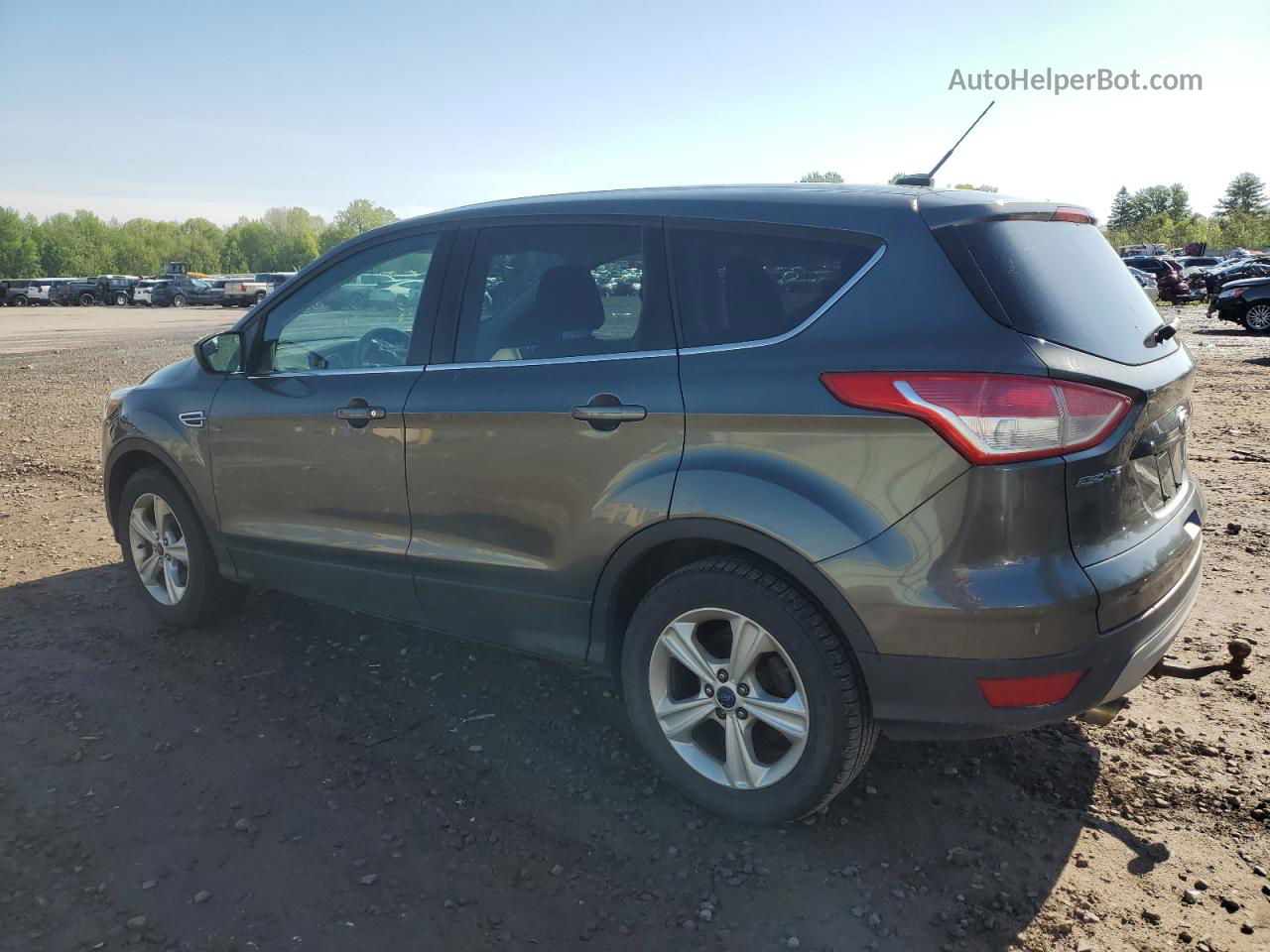 2015 Ford Escape Se Gray vin: 1FMCU9GX5FUA35218