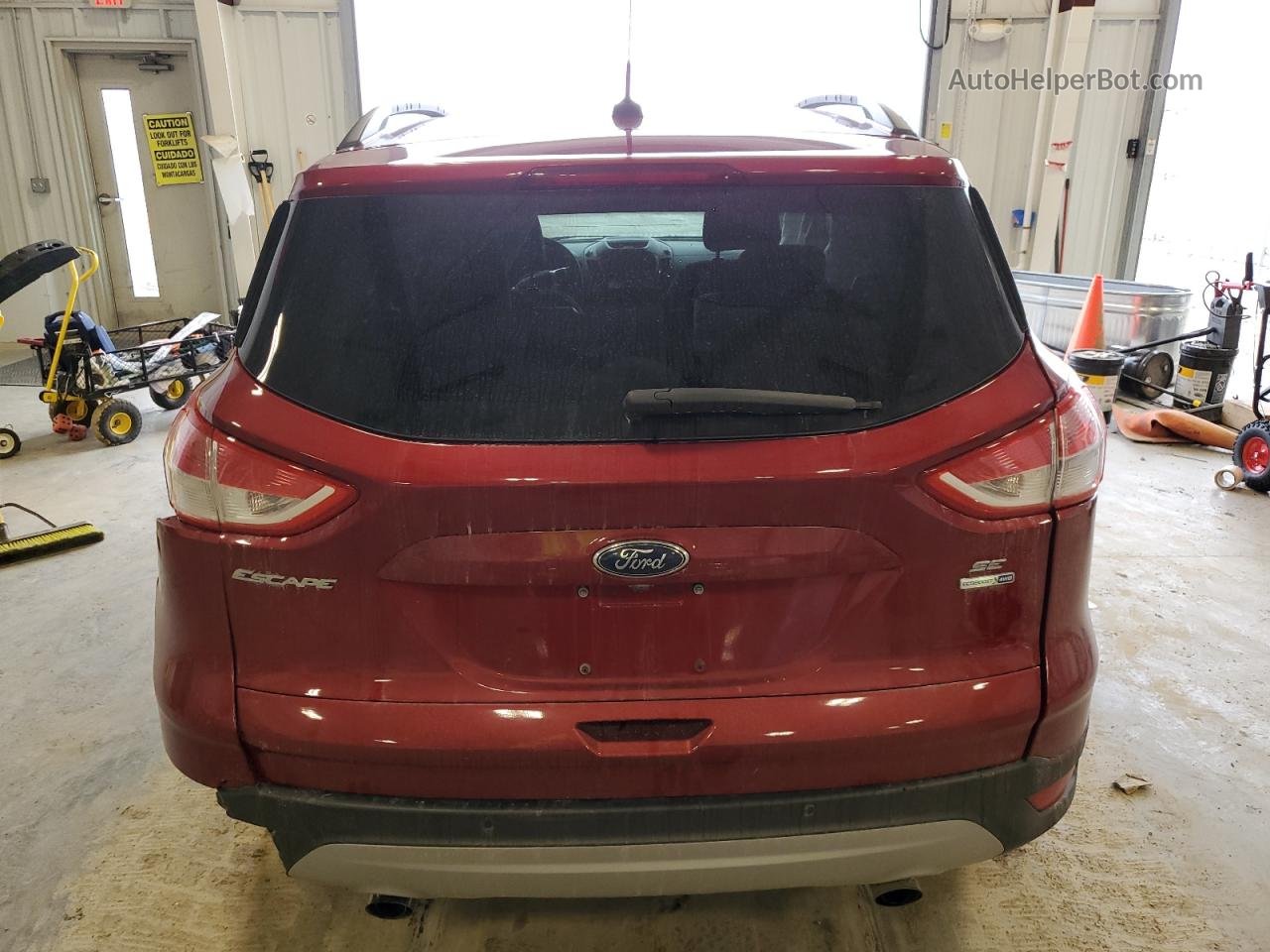 2015 Ford Escape Se Red vin: 1FMCU9GX5FUA41181