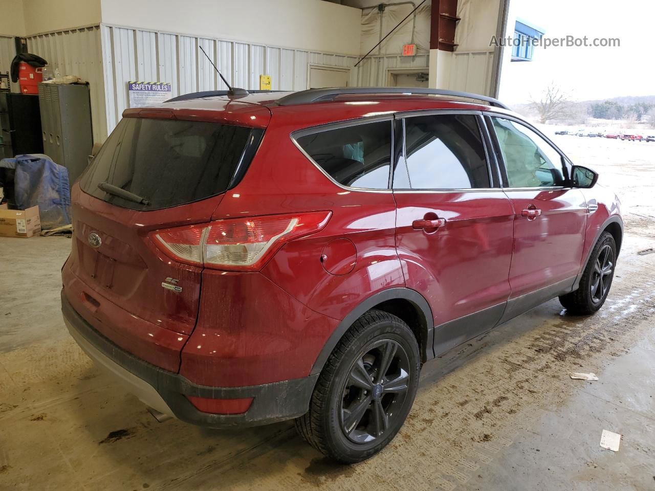 2015 Ford Escape Se Red vin: 1FMCU9GX5FUA41181