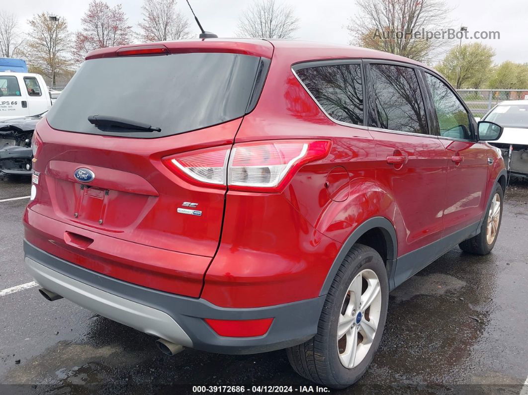 2015 Ford Escape Se Red vin: 1FMCU9GX5FUA97606