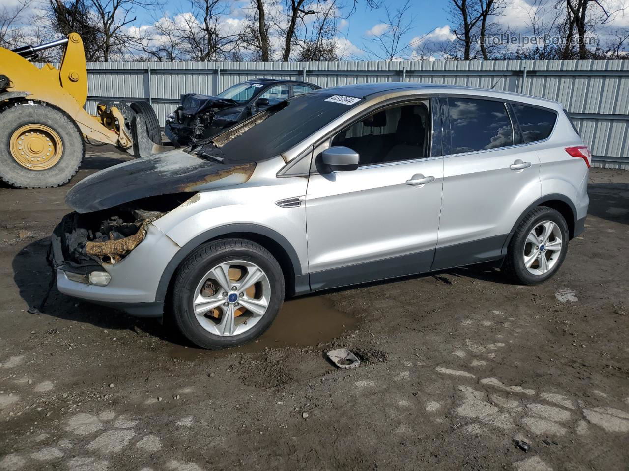 2015 Ford Escape Se Silver vin: 1FMCU9GX5FUB37795