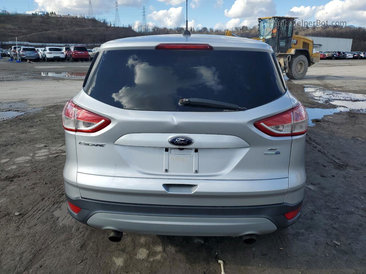 2015 Ford Escape Se Silver vin: 1FMCU9GX5FUB37795