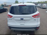 2015 Ford Escape Se White vin: 1FMCU9GX5FUB42592