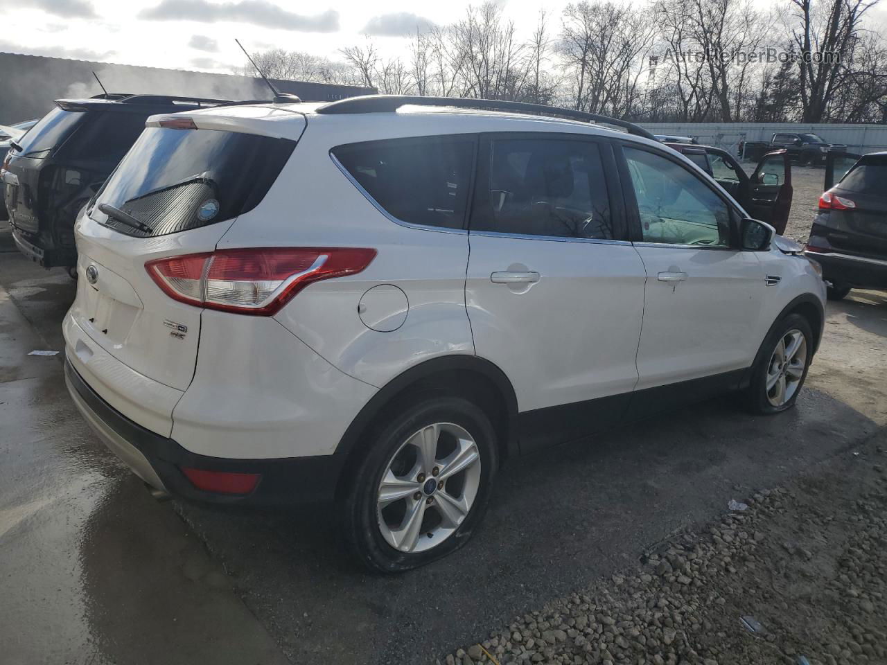 2015 Ford Escape Se Белый vin: 1FMCU9GX5FUC08672