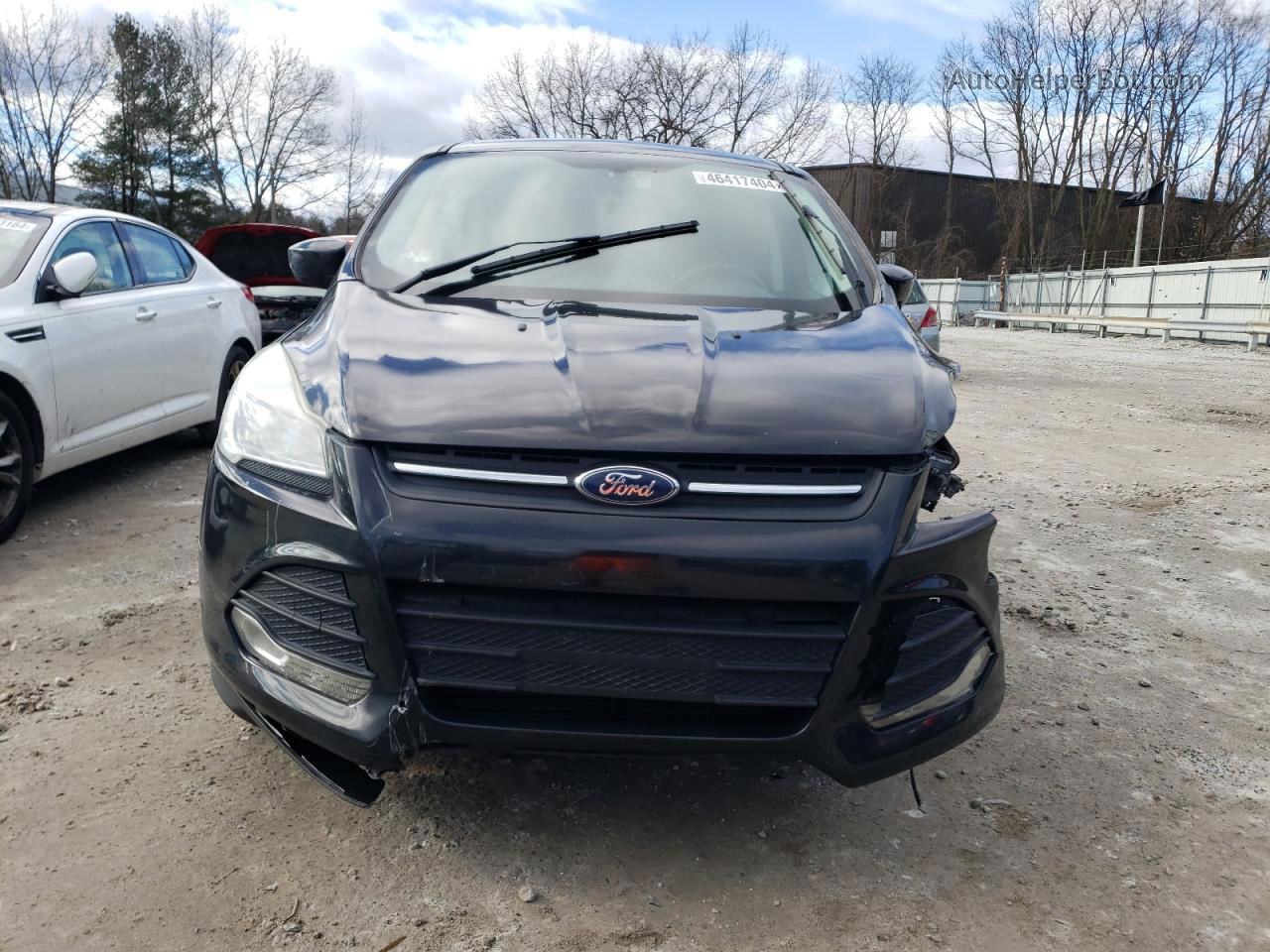 2015 Ford Escape Se Black vin: 1FMCU9GX5FUC28453