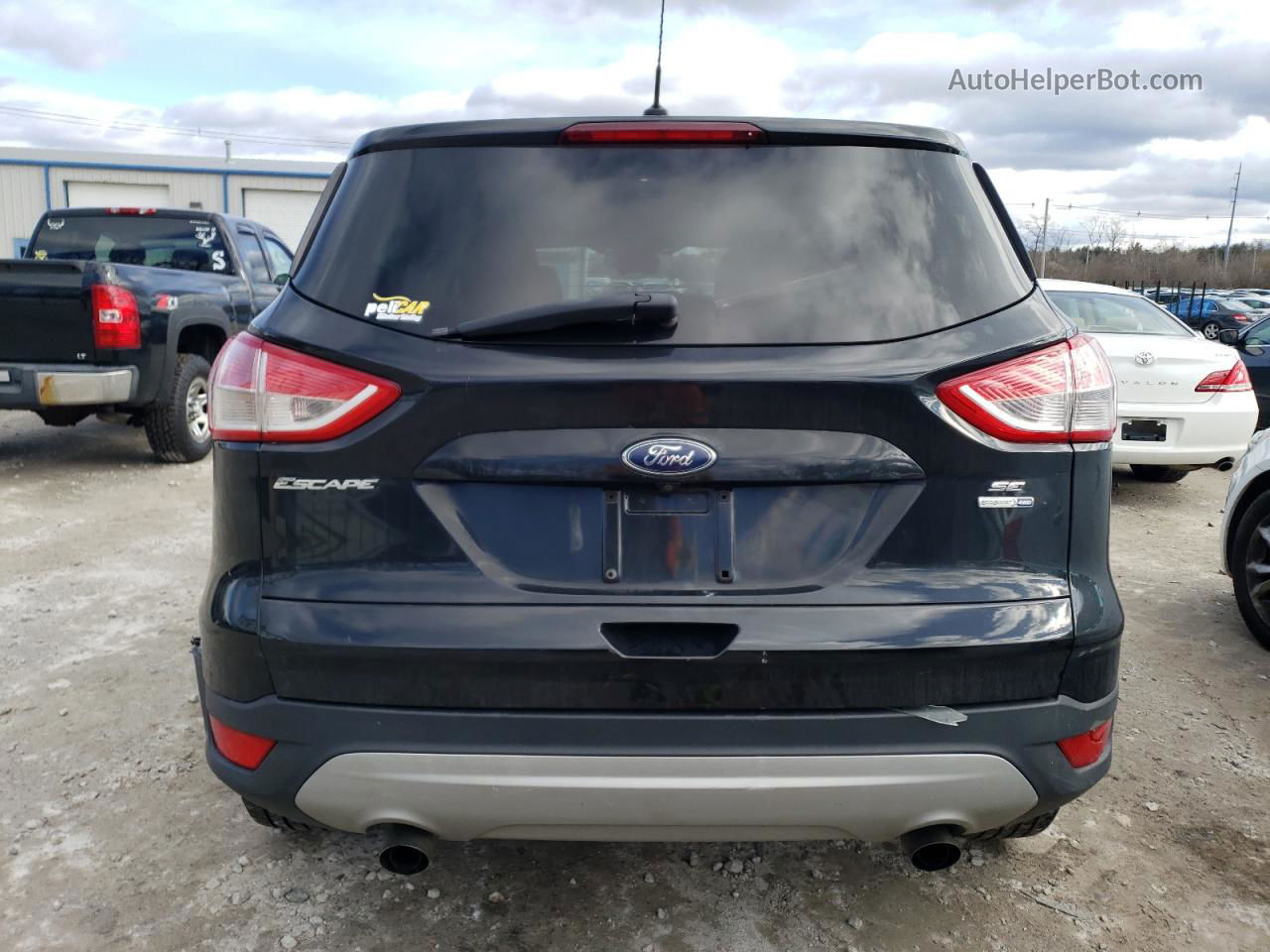 2015 Ford Escape Se Black vin: 1FMCU9GX5FUC28453