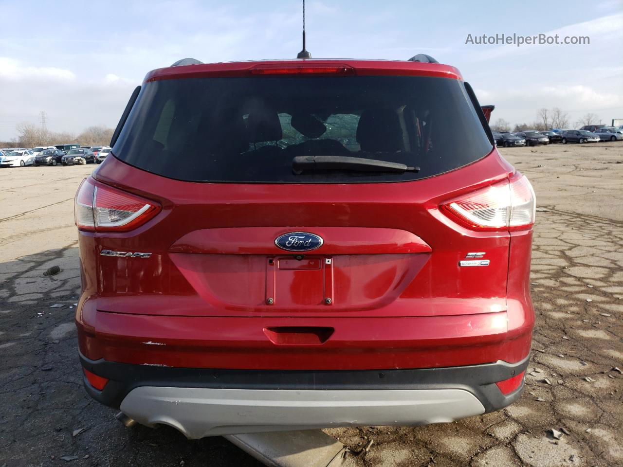 2016 Ford Escape Se Бордовый vin: 1FMCU9GX5GUA18453