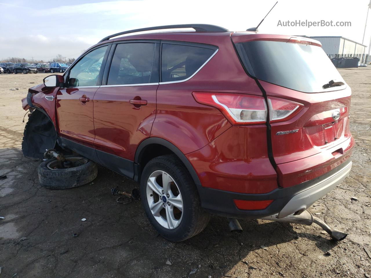 2016 Ford Escape Se Бордовый vin: 1FMCU9GX5GUA18453