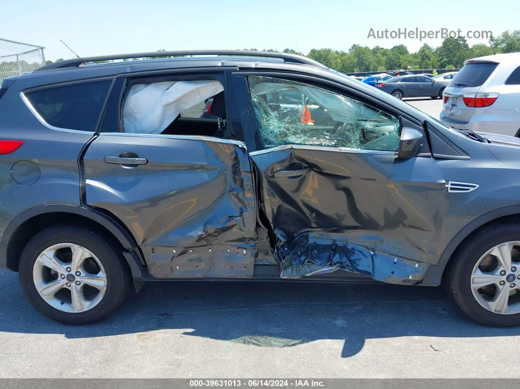 2016 Ford Escape Se Gray vin: 1FMCU9GX5GUB22232