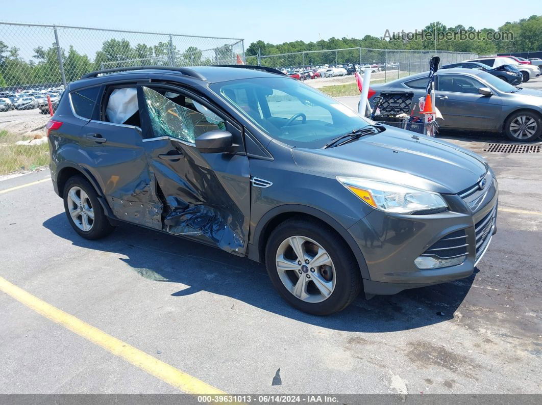 2016 Ford Escape Se Gray vin: 1FMCU9GX5GUB22232