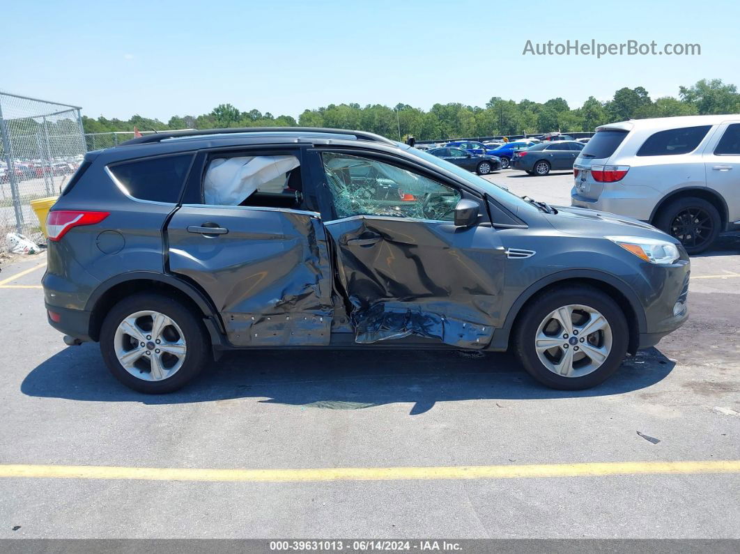 2016 Ford Escape Se Gray vin: 1FMCU9GX5GUB22232