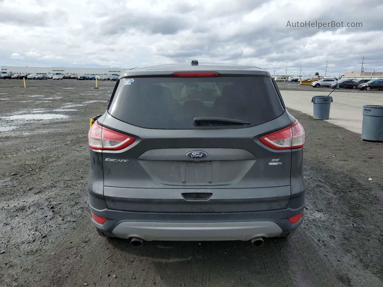 2016 Ford Escape Se Gray vin: 1FMCU9GX5GUB75996