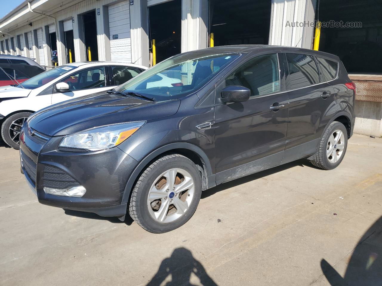 2016 Ford Escape Se Gray vin: 1FMCU9GX5GUC22671