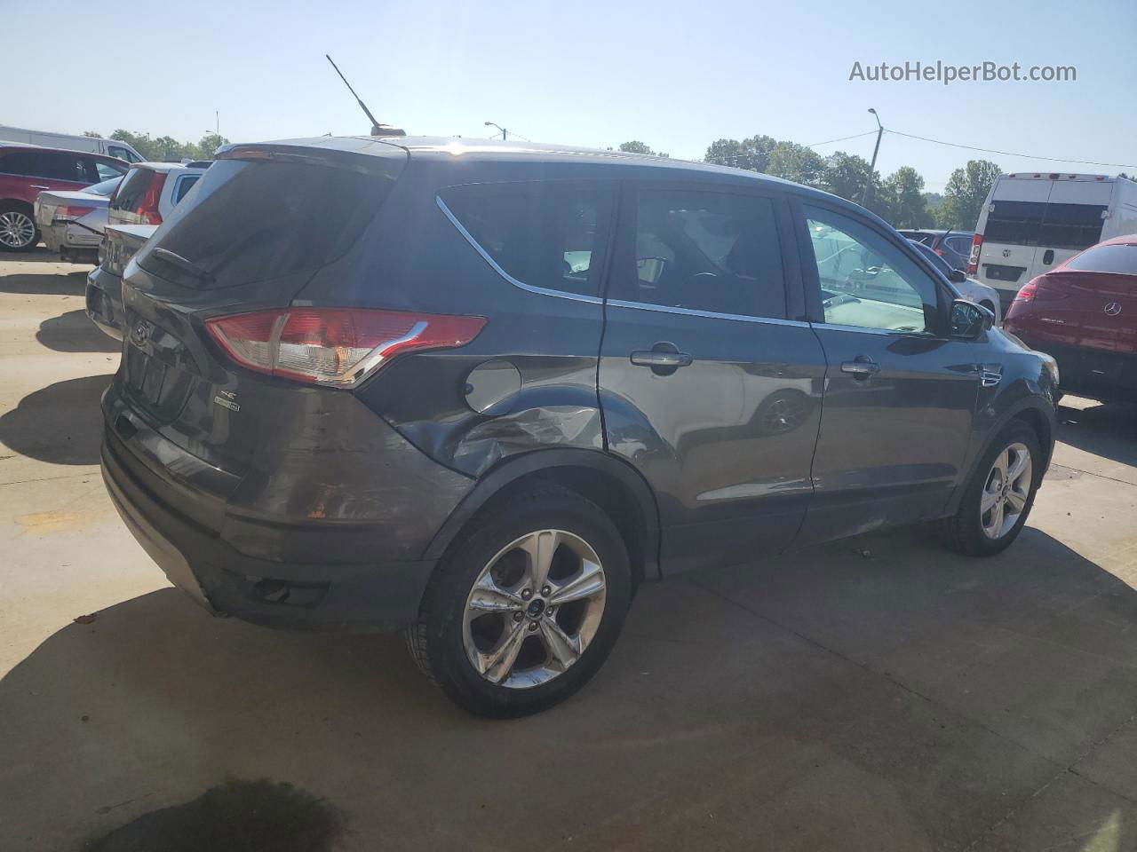 2016 Ford Escape Se Gray vin: 1FMCU9GX5GUC22671