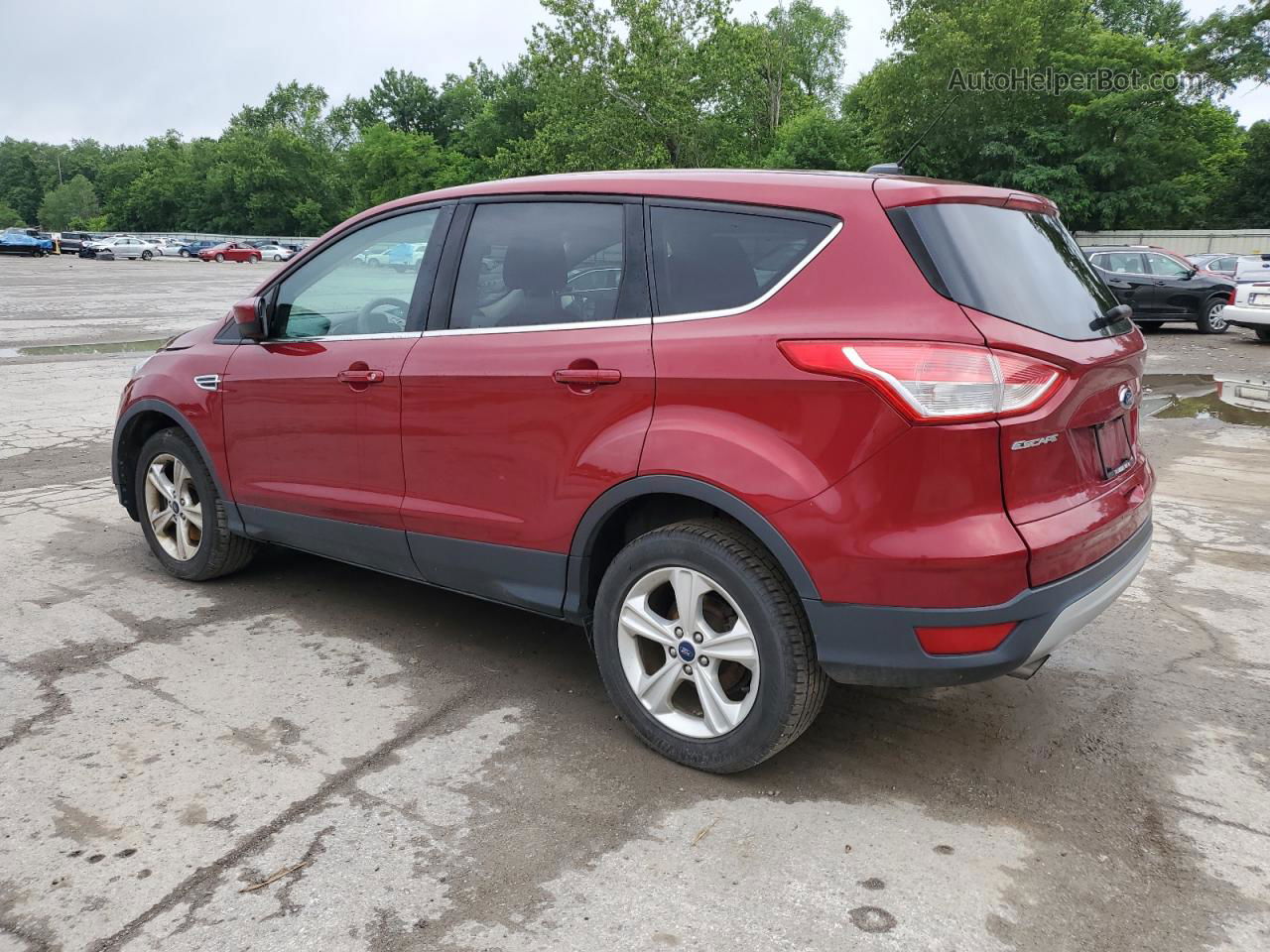 2016 Ford Escape Se Red vin: 1FMCU9GX5GUC32486