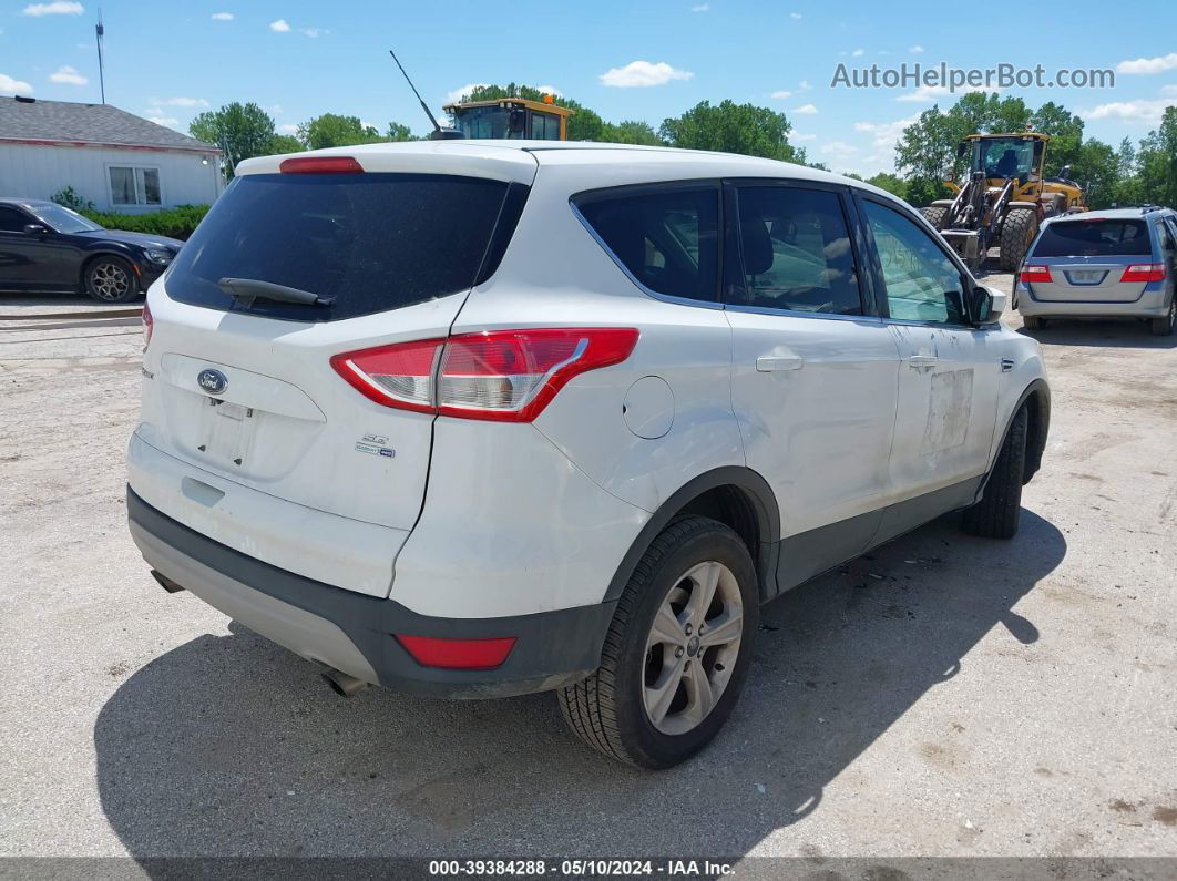 2016 Ford Escape Se White vin: 1FMCU9GX5GUC53533