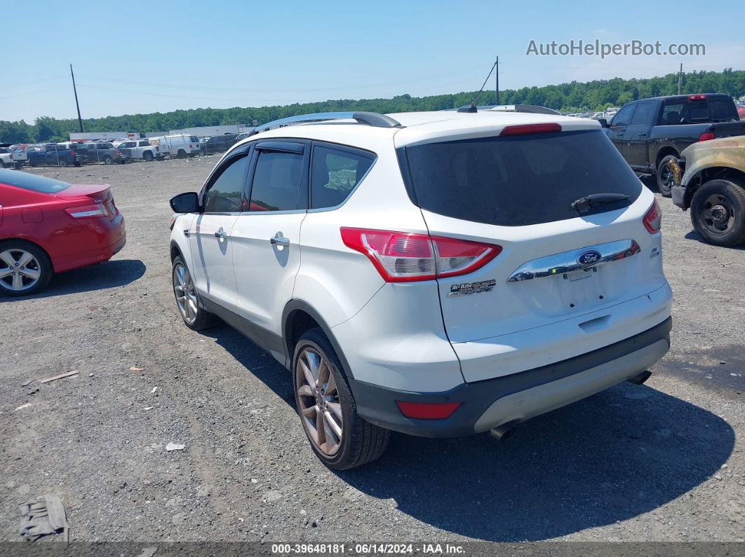 2016 Ford Escape Se Белый vin: 1FMCU9GX5GUC71563