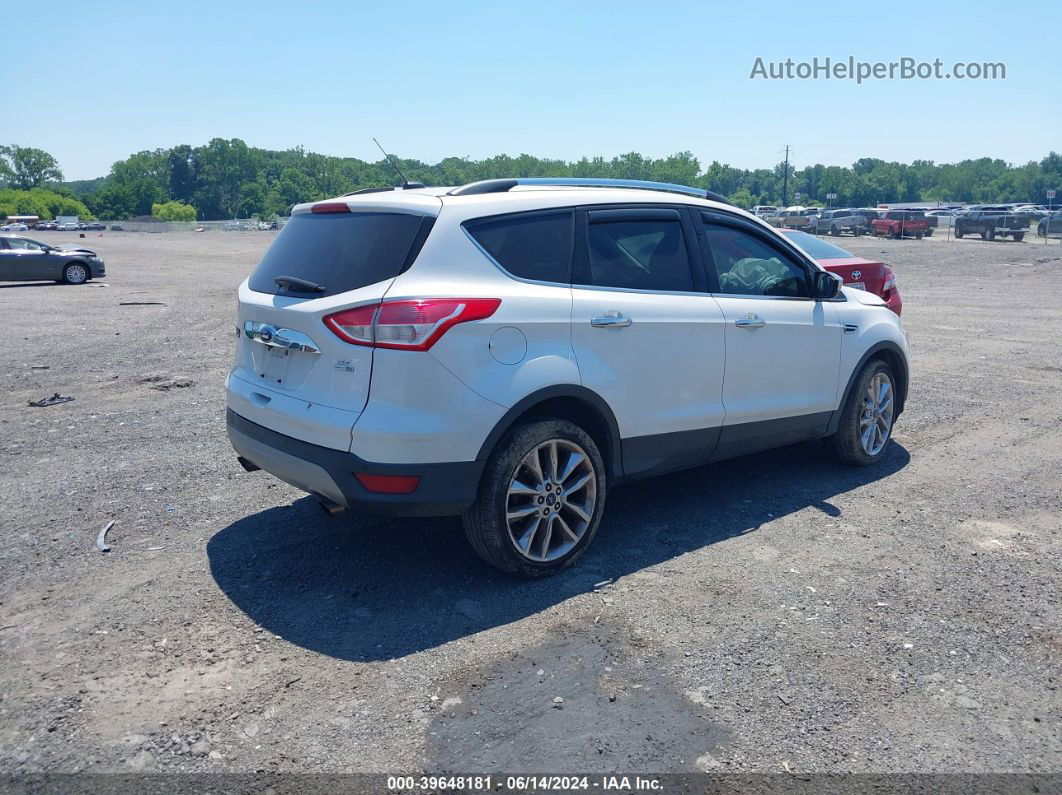 2016 Ford Escape Se Белый vin: 1FMCU9GX5GUC71563