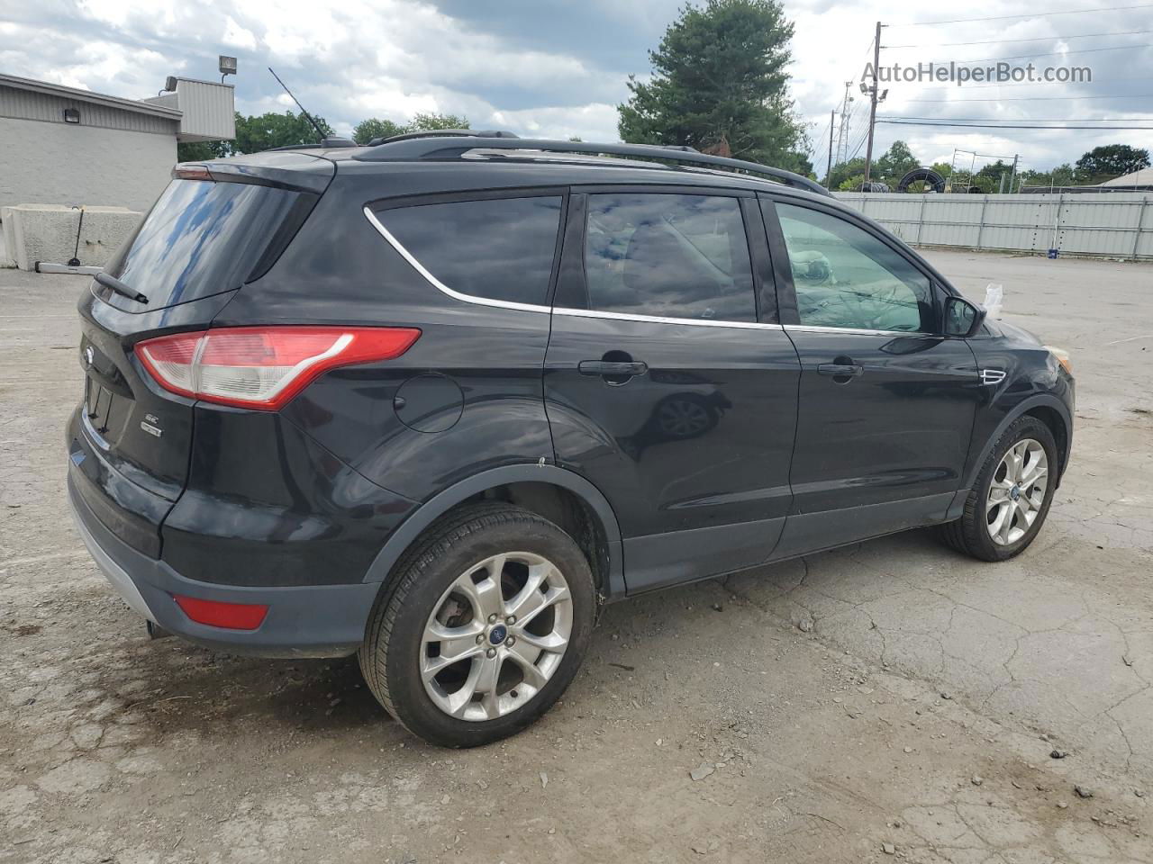 2013 Ford Escape Black vin: 1FMCU9GX6DUA38352