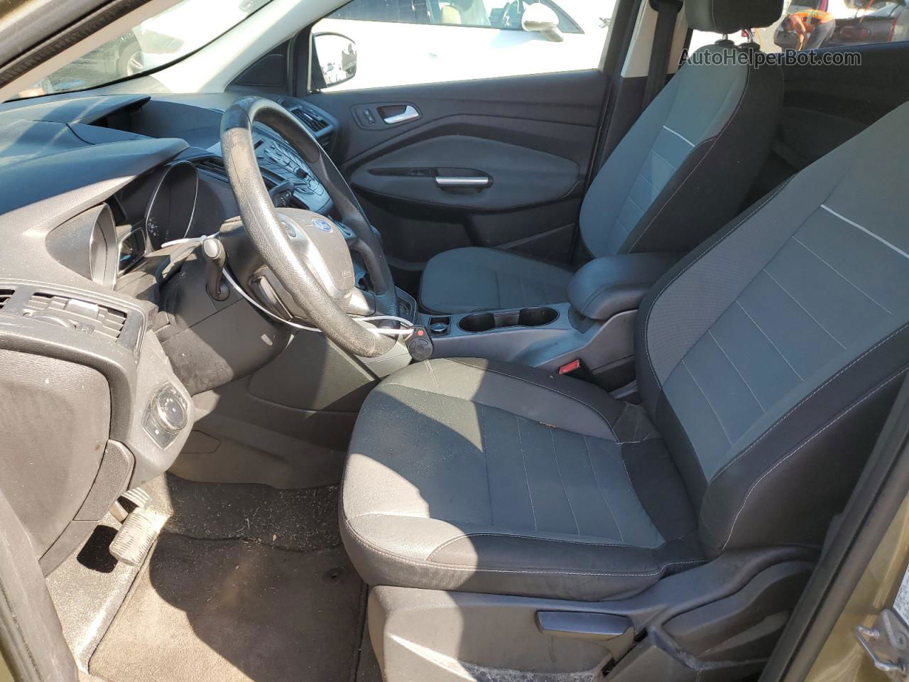 2013 Ford Escape Se Зеленый vin: 1FMCU9GX6DUA56995