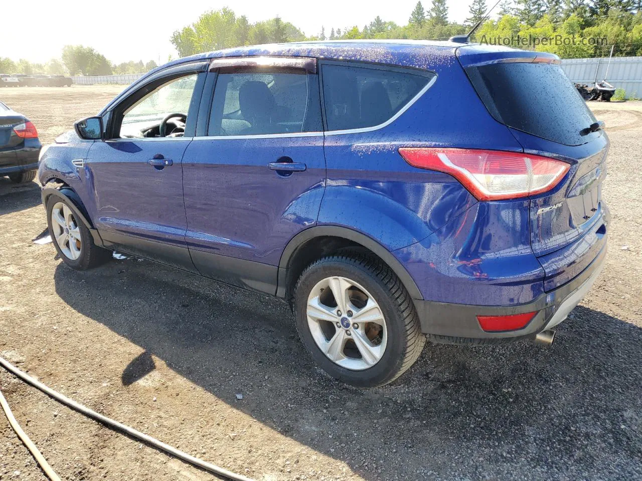 2013 Ford Escape Se Blue vin: 1FMCU9GX6DUA69410