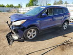 2013 Ford Escape Se Blue vin: 1FMCU9GX6DUA69410