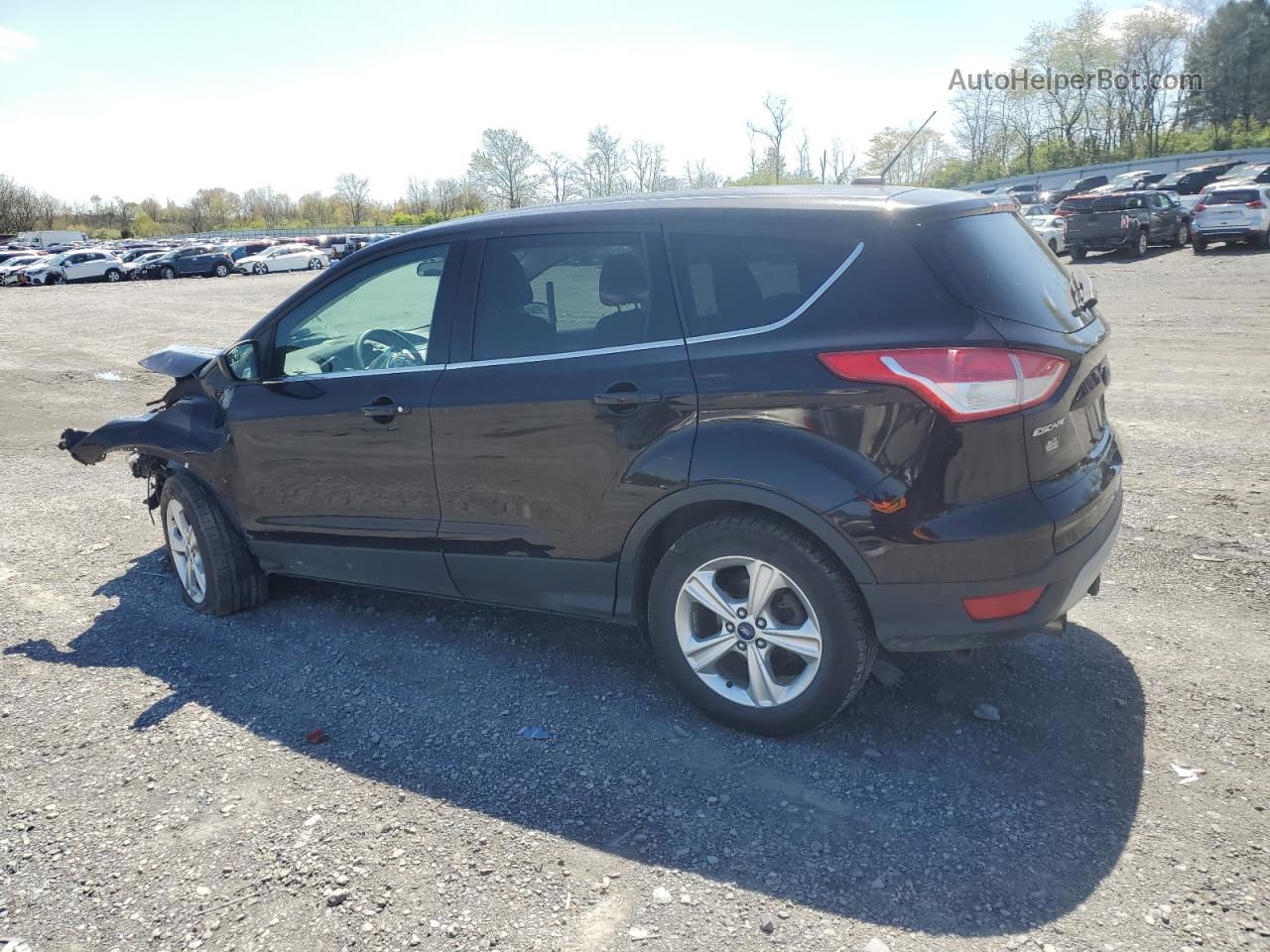 2013 Ford Escape Se Черный vin: 1FMCU9GX6DUD03786